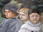 Fra Filippo Lippi Selfportait with pupils oil painting reproduction